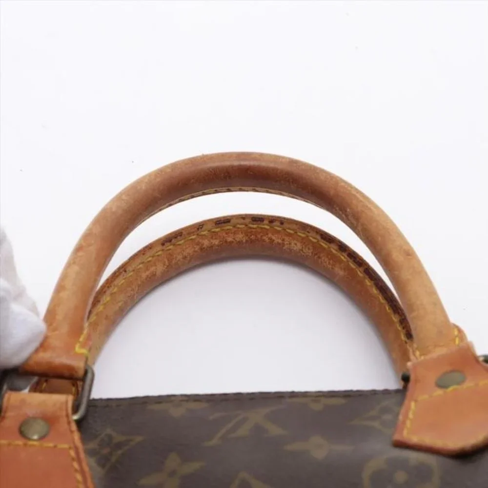 Louis Vuitton Speedy 40 Vintage Brown Monogram Canvas Tote